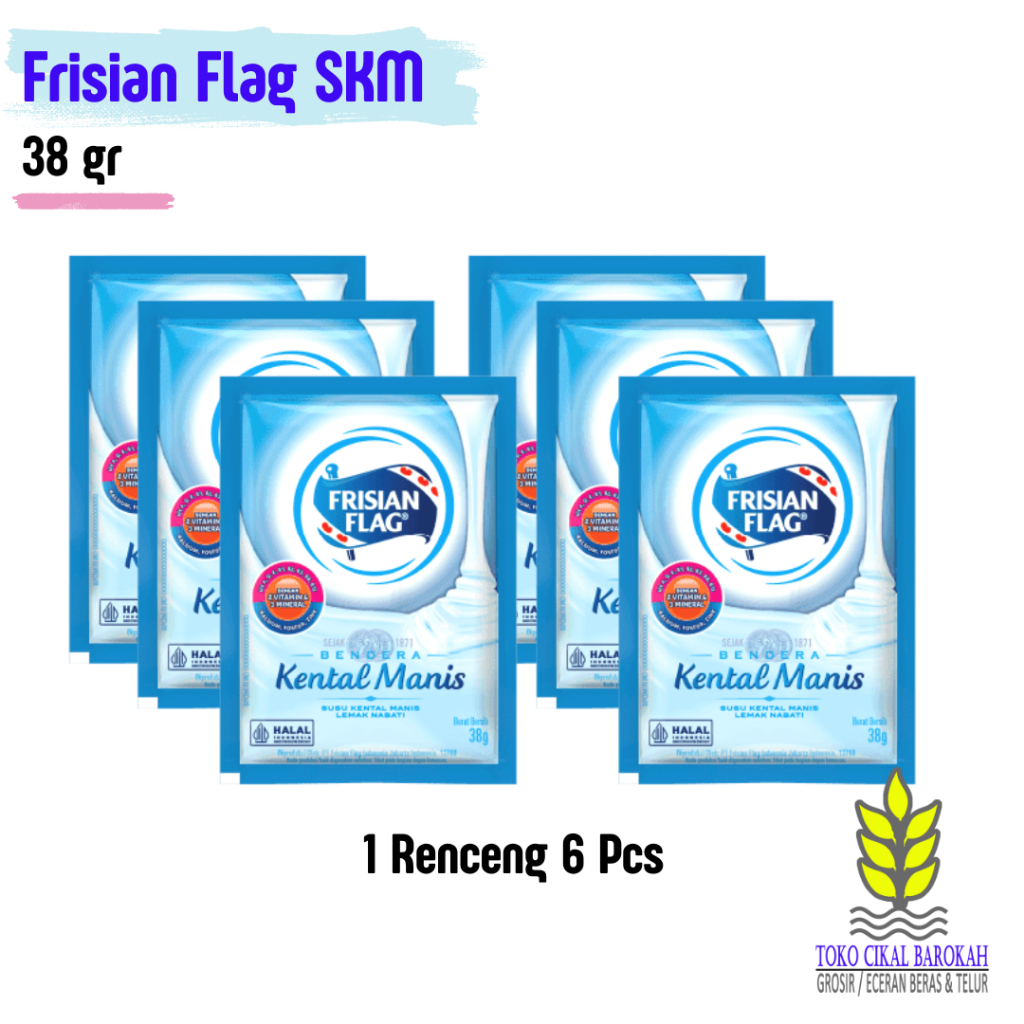 

Kental Manis Bendera Frisian Flag 38gr isi 6 Pcs