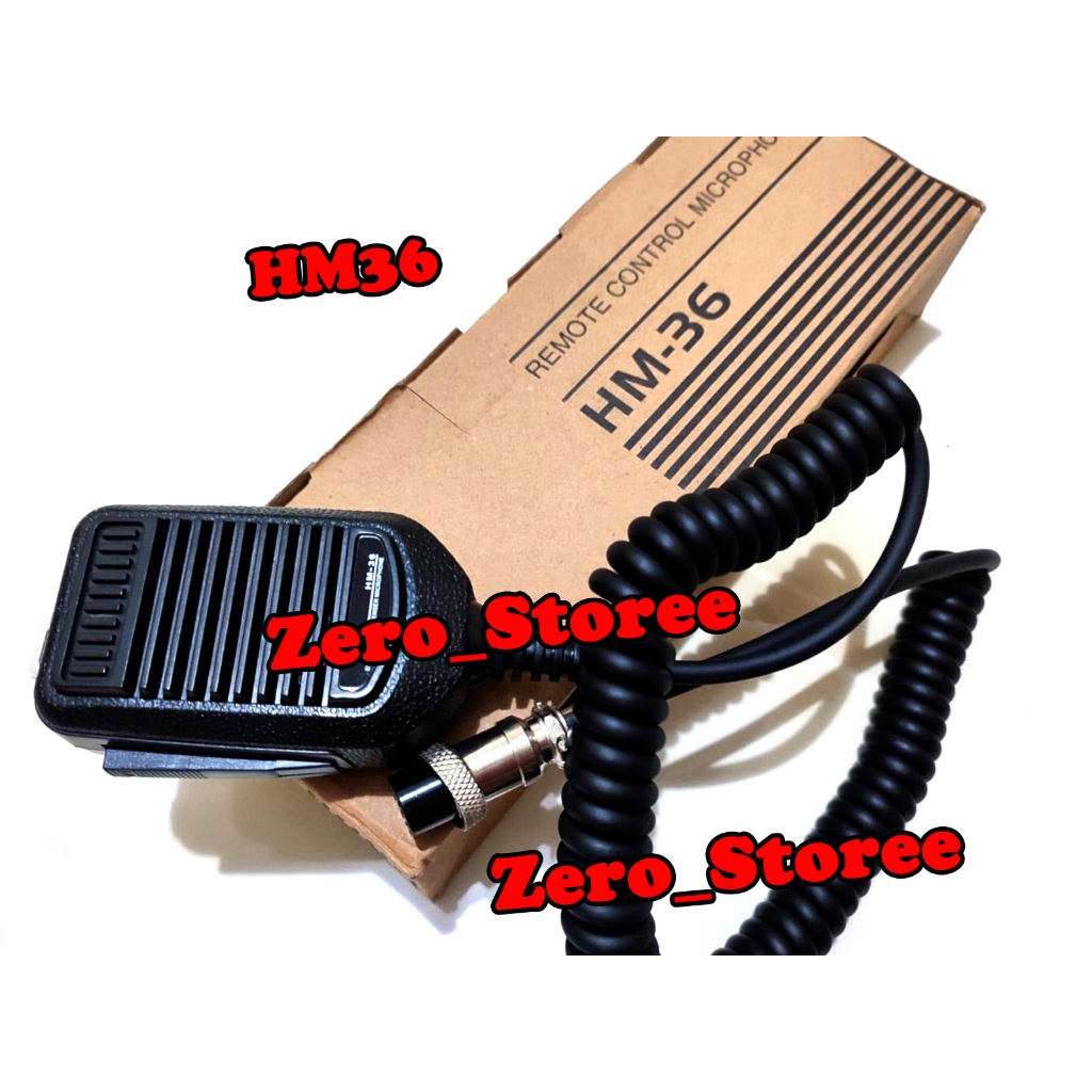 MIC HM36 Mig HM36 Mik HM-36 Microphone HM-36 Mikrofon Handmic ExtraMic PTT IC-718 IC718 radio 718 su