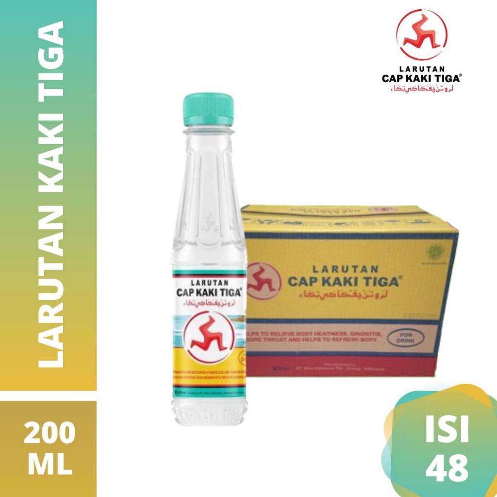 

Larutan Penyegar Cap Kaki Tiga 200ML 1 DUS x 48 PCS