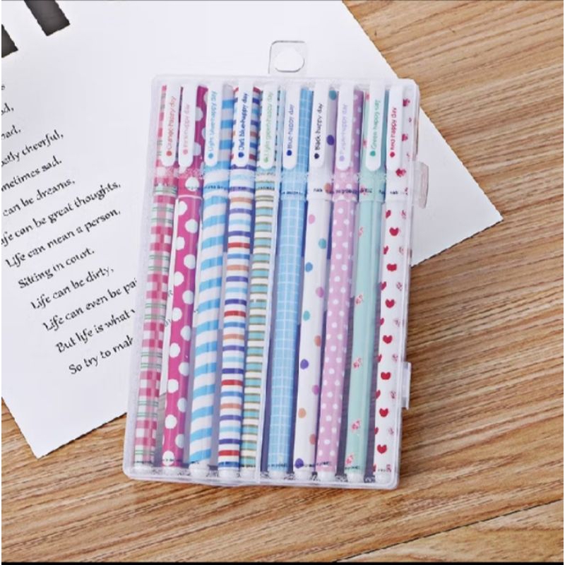 

10 pcs pulpen warna set