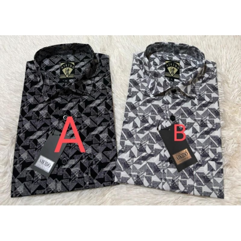 Aikido Home Kemeja Lengan Pendek Pria