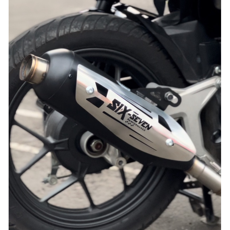 Knalpot Racing Six Seven Vario Pcx Nmax Aerox Beat Mio Lexi Soul Fino Dll
