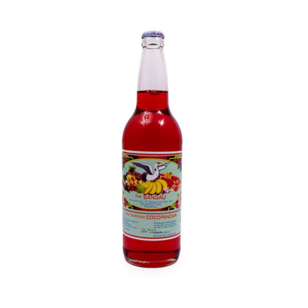 

Sirup cap Bangau | Sirup Bangau Merah Rasa Pisang Ambon Botol 620ml