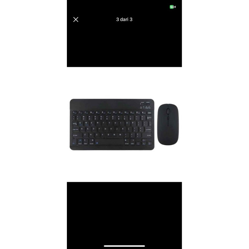 keyboard Bluetooth Plus Mouse Include Baterai - bekas Review