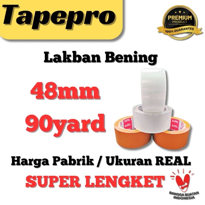 

Lakban OPP Bening Coklat 48mm X 100yard KUALITAS NACHI