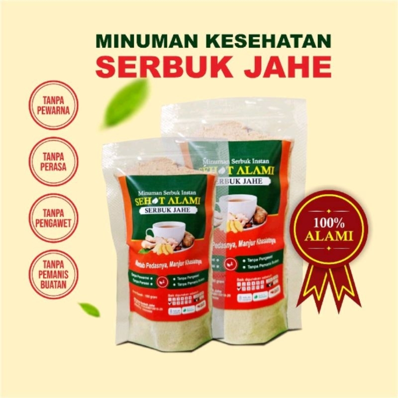 

Serbuk Jahe Instan Sehat Alami (1 kg)