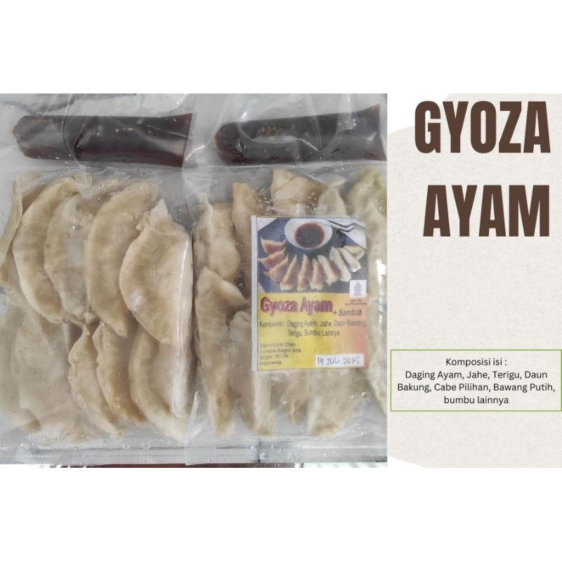 

Gyoza Ayam isi 10 Bogor Frozen