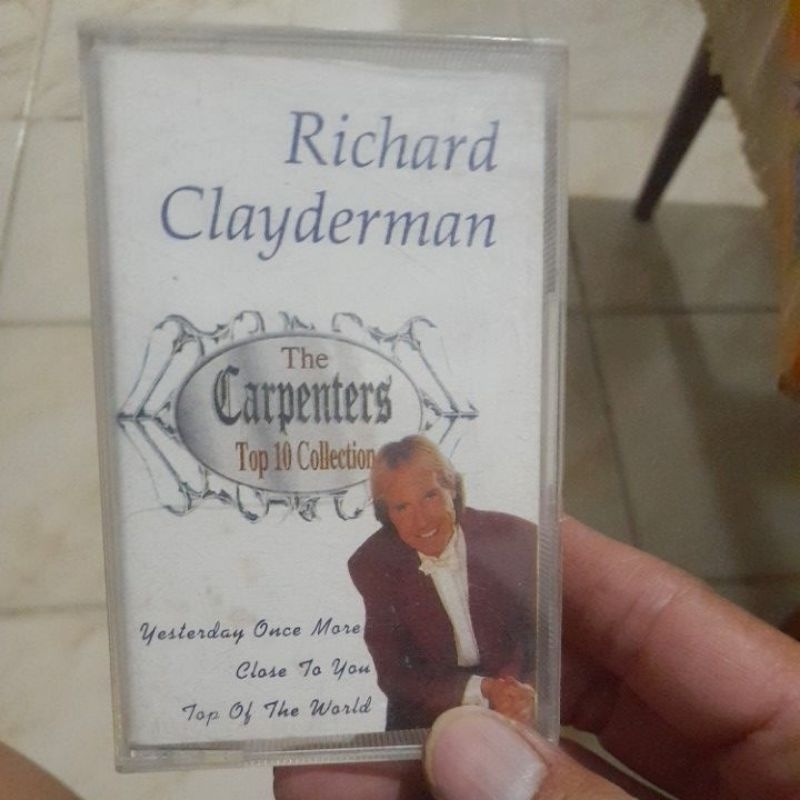 kaset pita richard clayderman the carpenters top10 selection (K253)