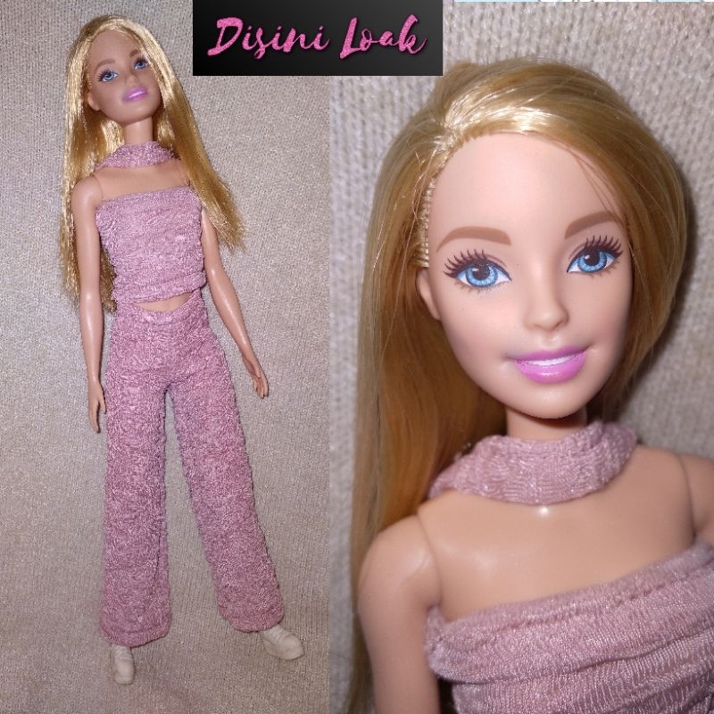 Barbie original boneka preloved brand mattel mainan anak preowned doll koleksi kolektor cantik rambu