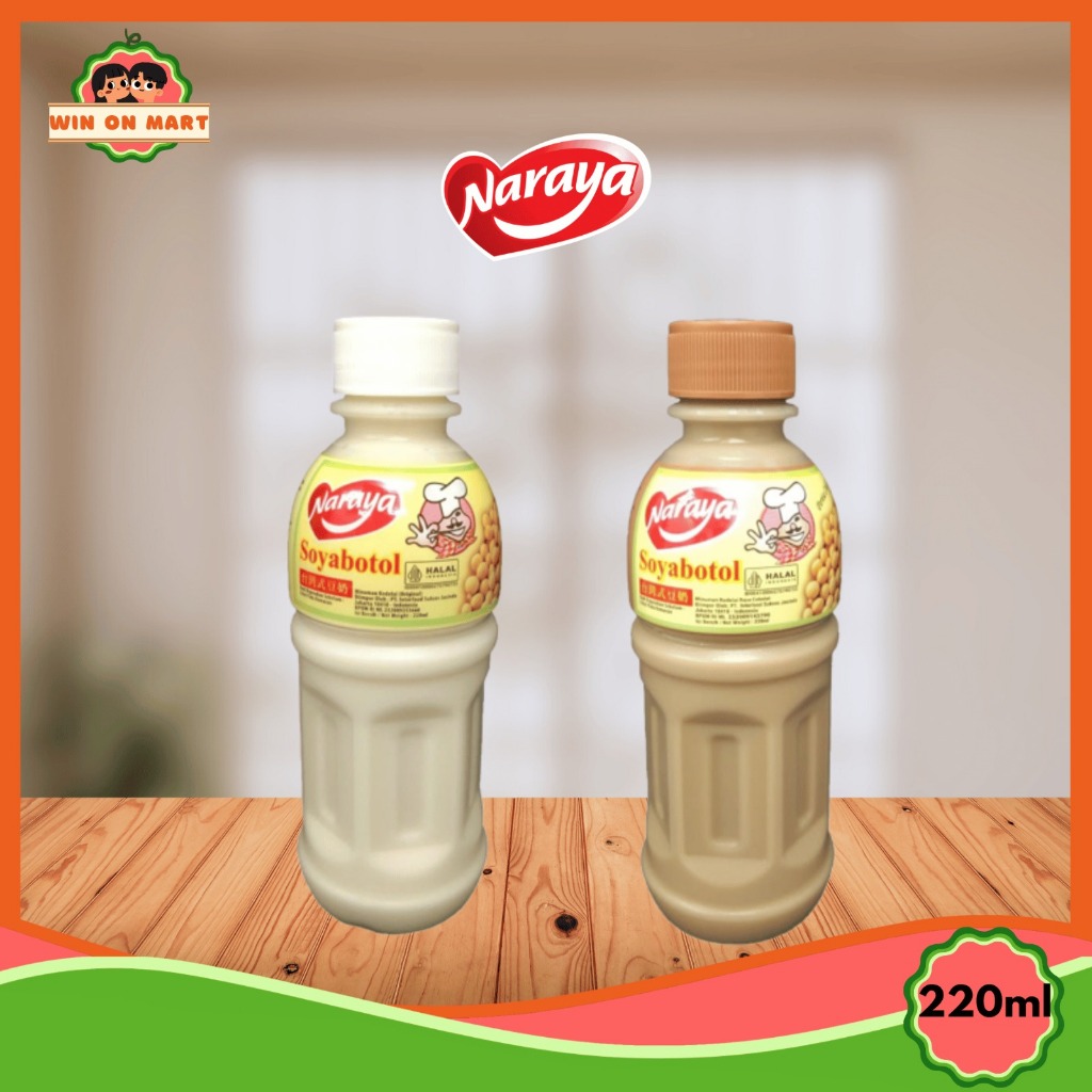 

Susu Soya | Naraya Soya Botol 220 ml Susu Kacang Kedelai | Original | Chocolate