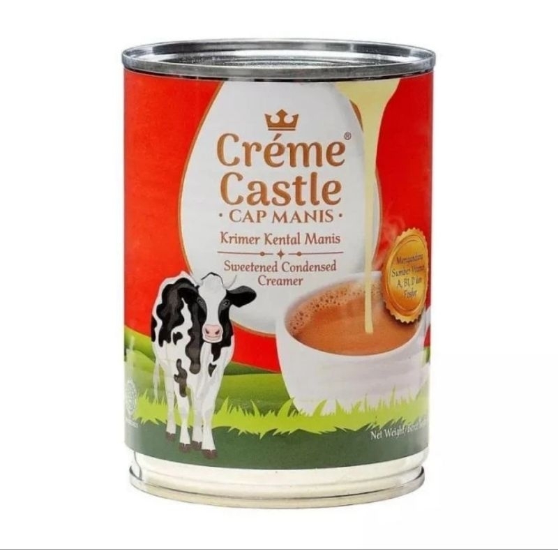 

Krimer Kental Manis Creme Castle 500gr Sweet Condensed Milk Kaleng