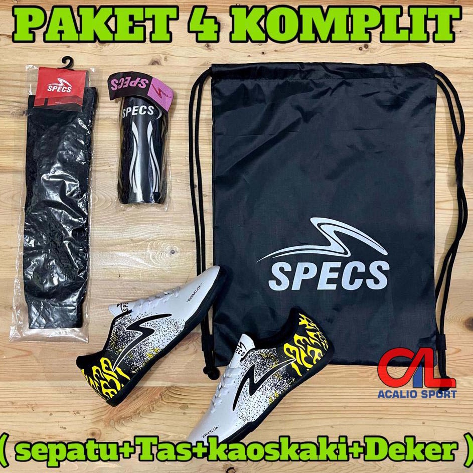 Kejar Obral  Sepatu Futsal Anak Specs ewaklok Lengkap Komplit Junior Anak Sd ukuran anak kecil Termu