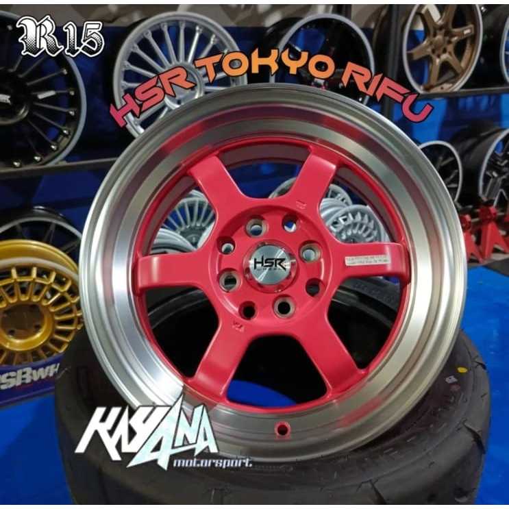 Velg Racing Celong R15 Lebar 7/8 Mobil Avanza Jazz Mobilio Yaris Velg Mobil Murah R15