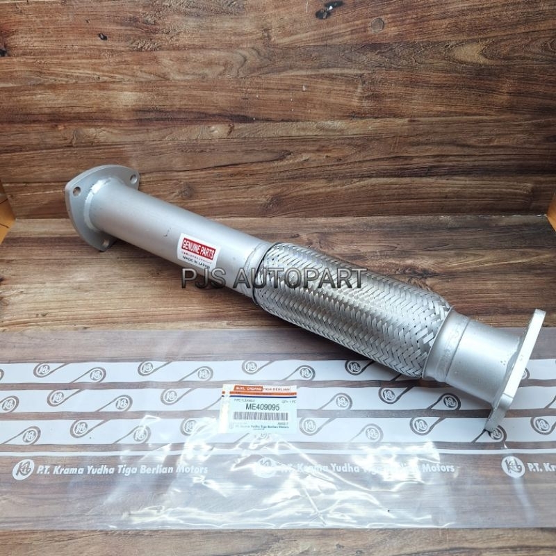 PIPA FLEXIBLE KNALPOT long MITSUBISHI PS125 CANTER HD125 TURBO HD125 CANTER ORIGINAL GARANSI