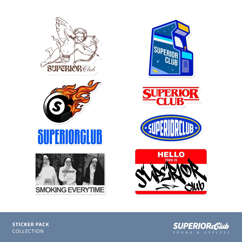 

Sticker Pack SUPERIORclub Vol. 1