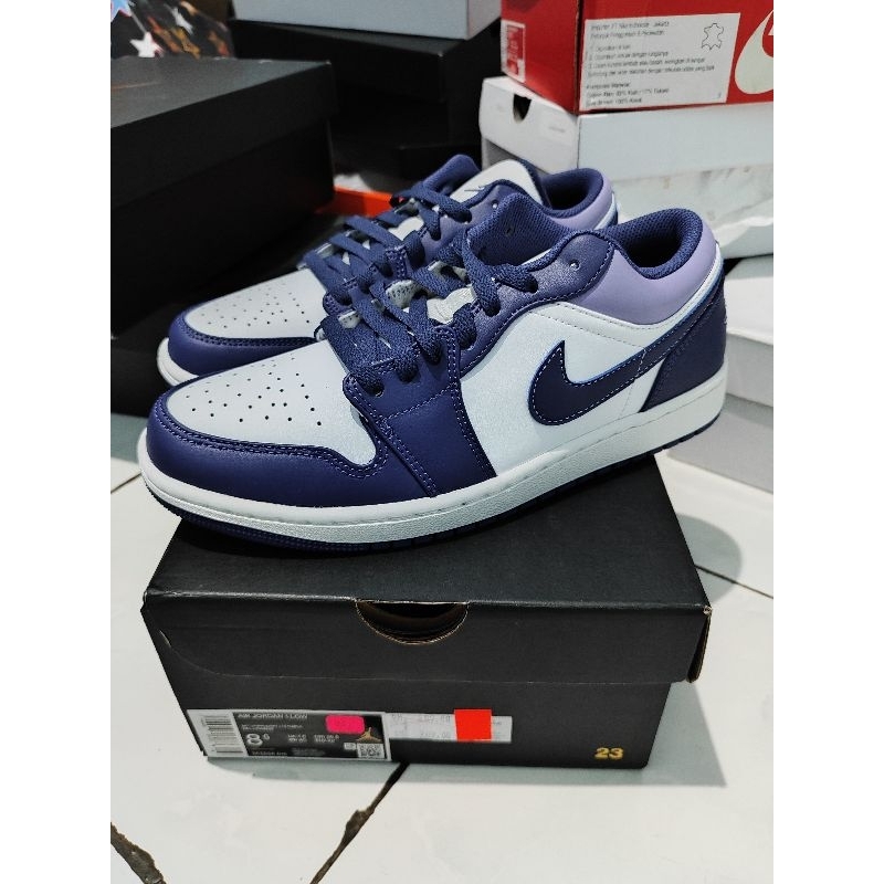 Air jordan 1 low sky j purple