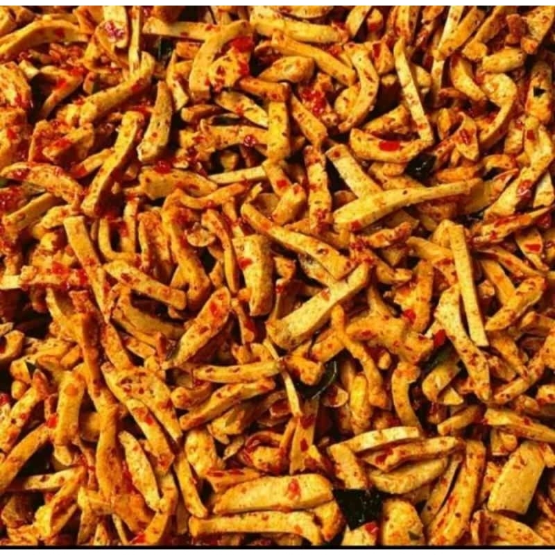 

basreng pedas daun jeruk | Basreng viral daun jeruk | Basreng pedas - 500gr