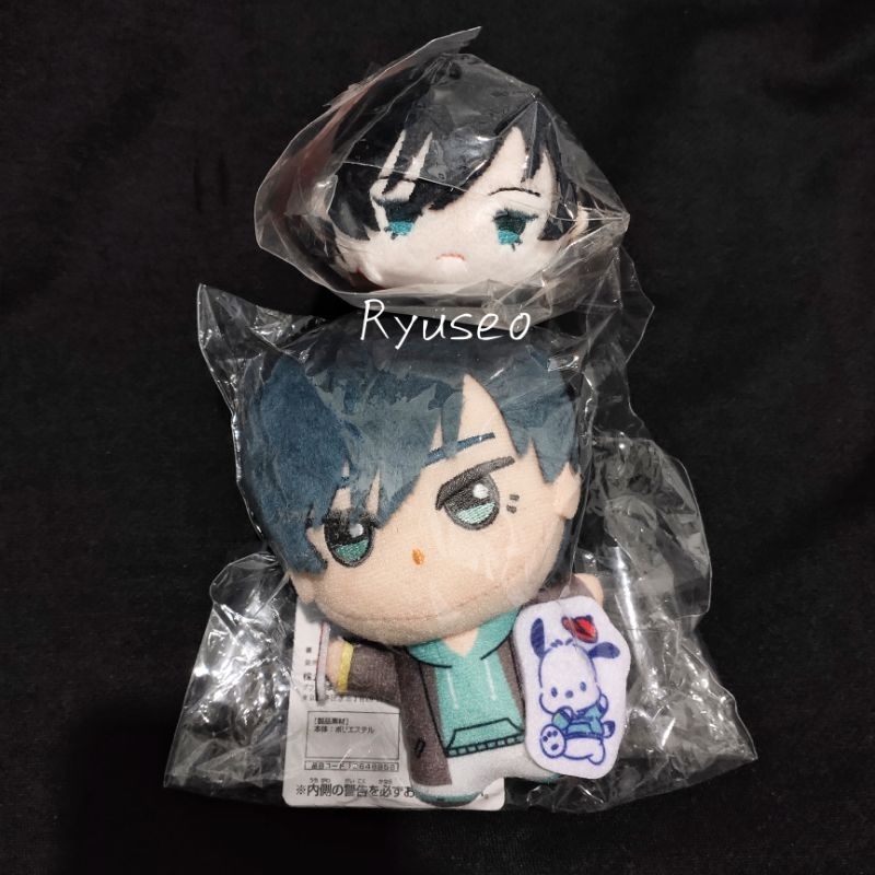 {READY} Boneka Anime Blue Lock - Itoshi Rin Chibigurumi Sanrio & Mochi Mascot anime plush keychain g