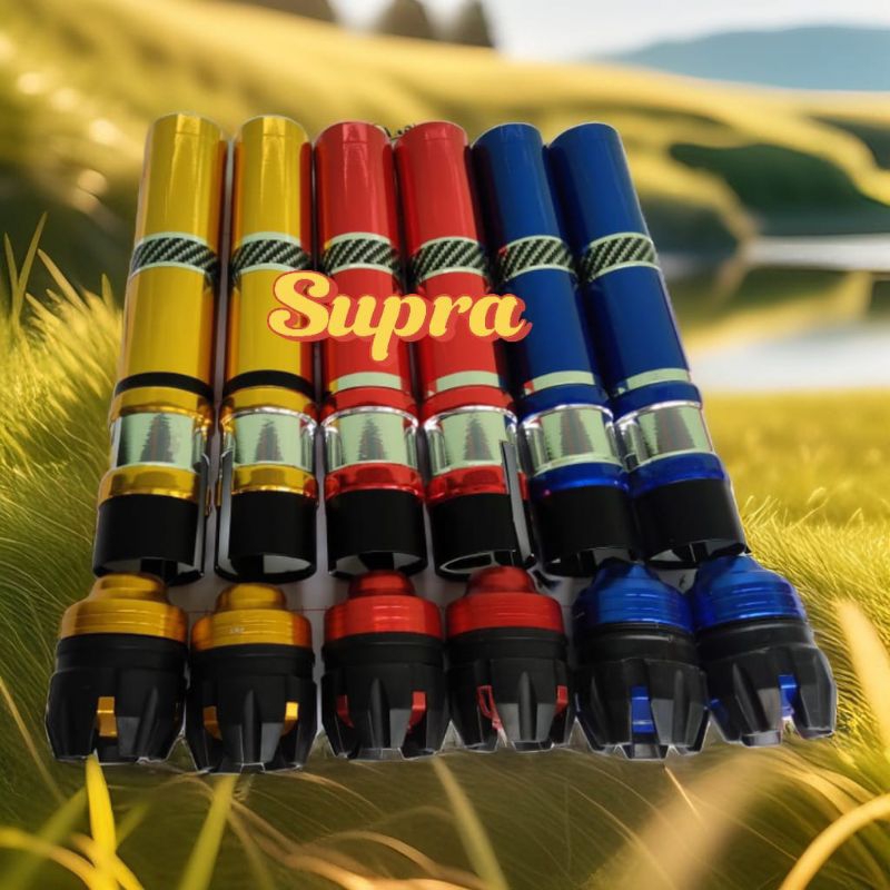 Cover shock/variasi shockbreaker depan plus jalu as motor Supra x, Supra x 125, Supra CHAKRAM,Supra 