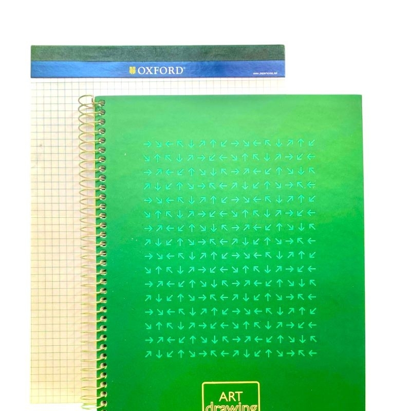 

NOTEBOOK SPIRAL B5 POLOS/PLAIN + NOTE PAD B5 GRID KOTAK ASK00300A-1 OXFORD/ISI 2