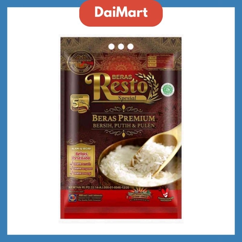 

Beras Resto Spesial Premium 5kg