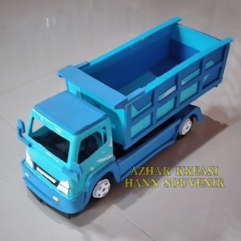 Mainan Anak Truk Plastik Dump Truk Modif mbois