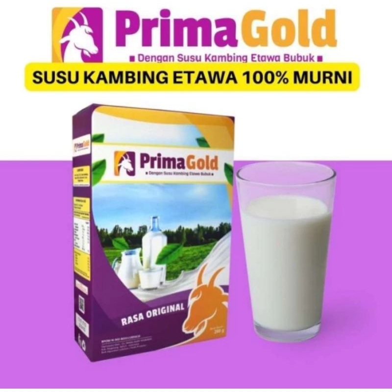 

susu Kambing etawa murni Prima Gold 200gr