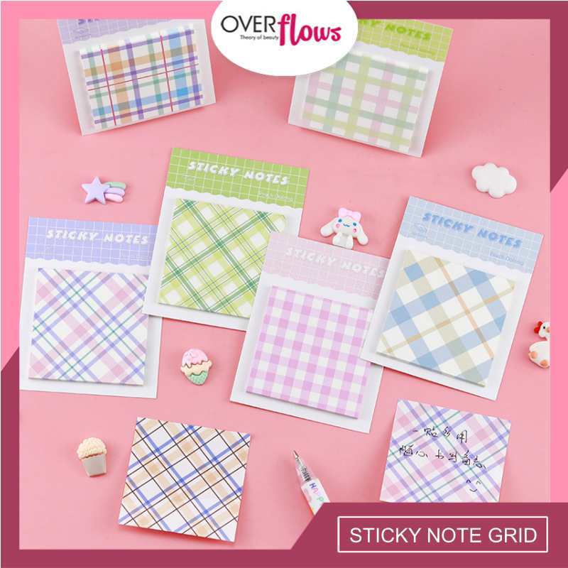 

OVERFLOWS.ID STICKY NOTE MEMO TEMPEL MOTIF SIMPEL ESTETIK