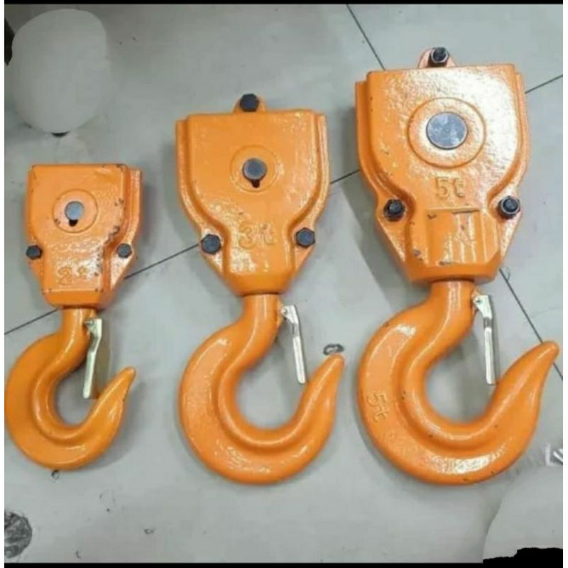 Hook for elektrik chain hoist 2 ton