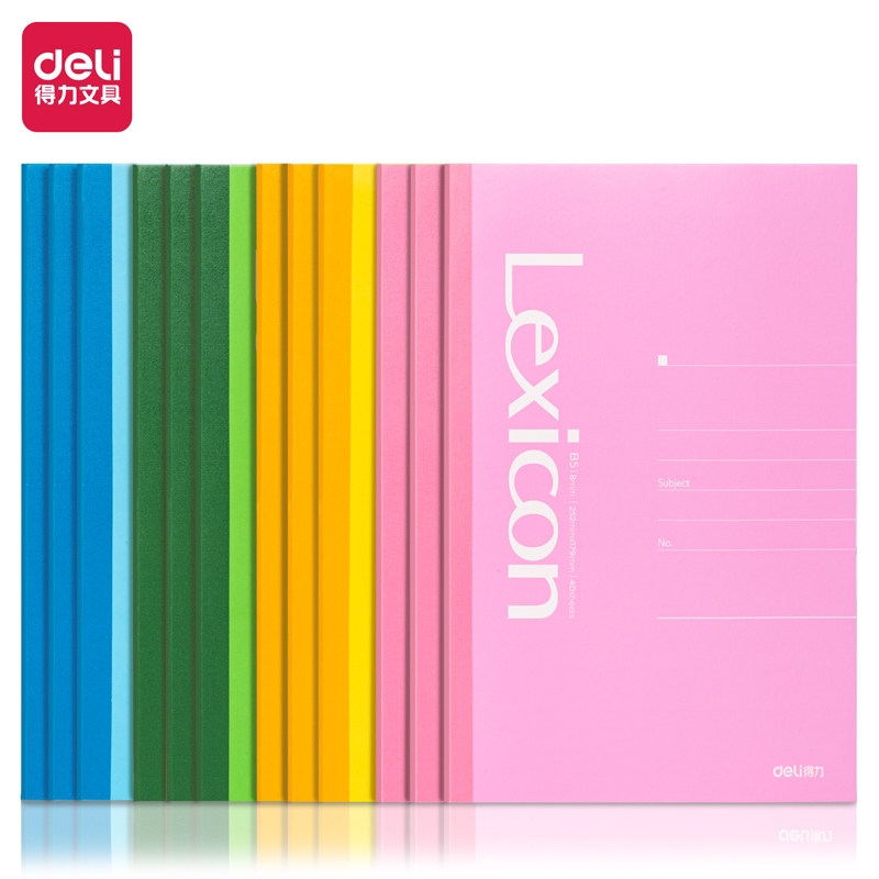 

Deli Buku Catatan Kerja / Office Soft Cover Notebook B5 7656