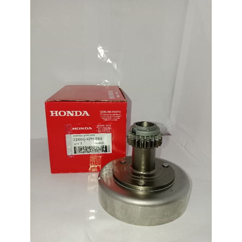 Lonceng Rumah Kopling Ganda /HONDA/ Supra X 125 , kharisma (22660-KPH-880)