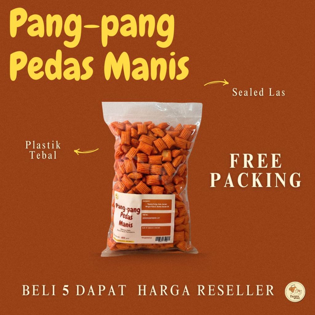 

PANG PANG PEDAS MANIS 400GR