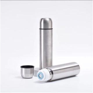 PBA (C4071) Termos VACUUM flask silver 1000ml Air Panas Dingin Indoglass Vacum 1000ml / Termos Vacuu