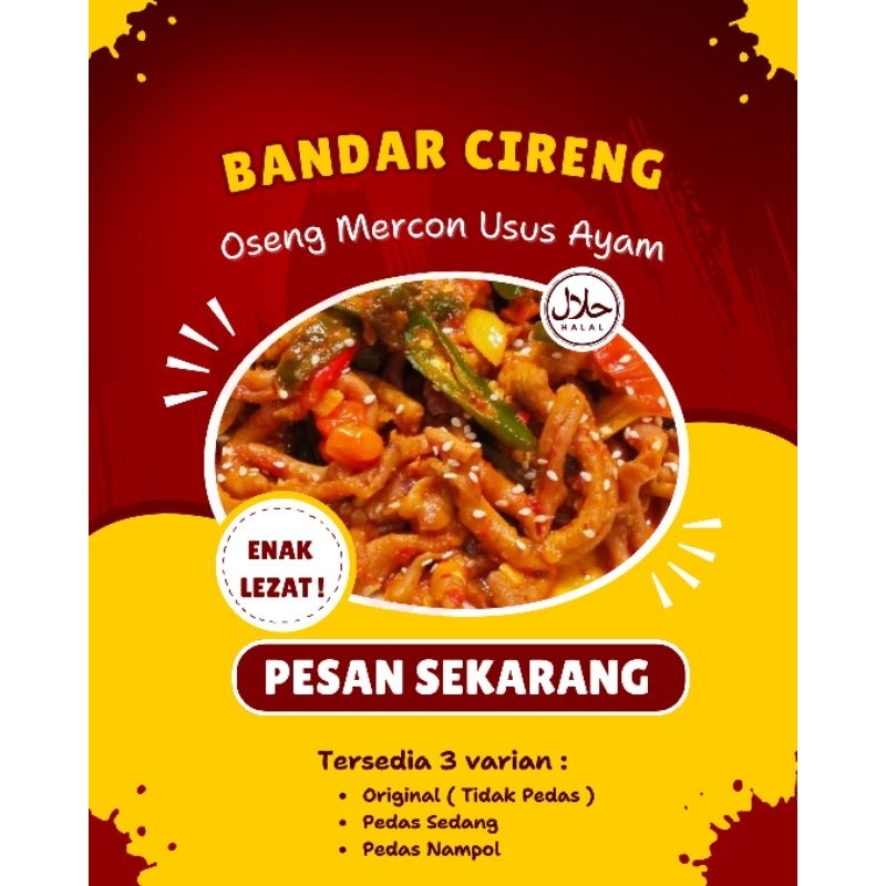 

Oseng Usus Ayam Mercon by Bandar Cireng