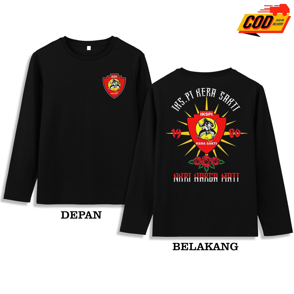 KAOS LENGAN PANJANG - KAOS IKSPI ATASAN TERBARU PRIA IKSPI KERA SAKTI