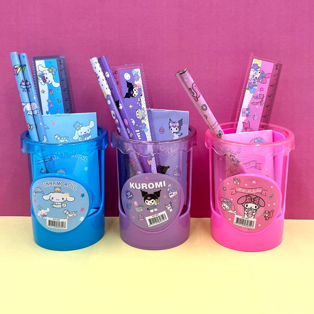 

Set Tempat Tulis ATK Sanrio 7in1