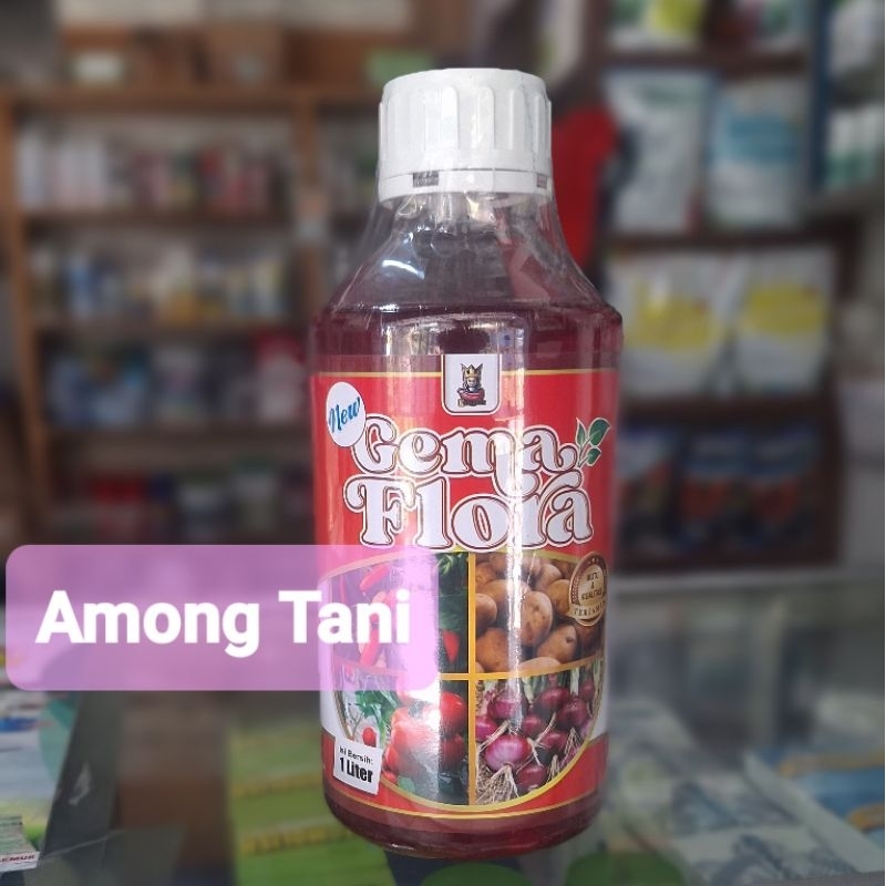 Pupuk Kalium GEMA FLORA new / Super K 1 liter/ perangsang bunga dan buah/ pembobot buah