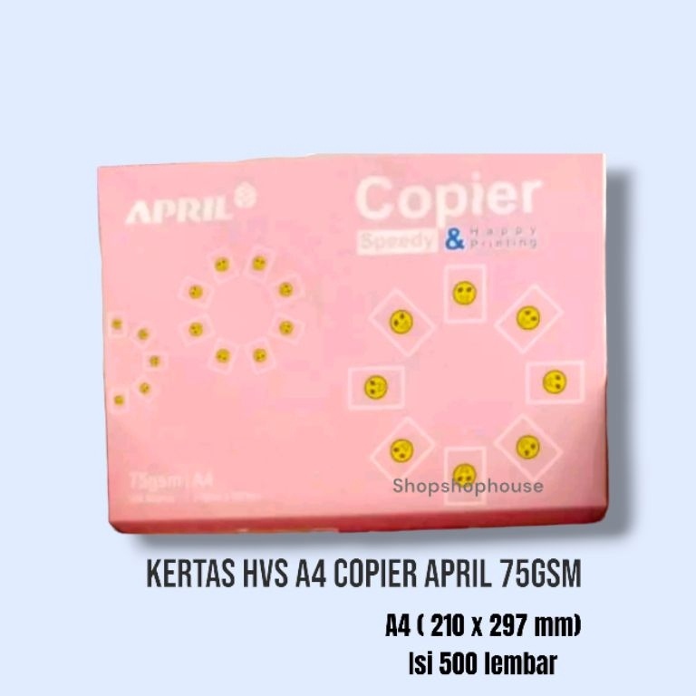 

KODE K83E Kertas hvs A4 April happy print A4 75 g 5 lembar