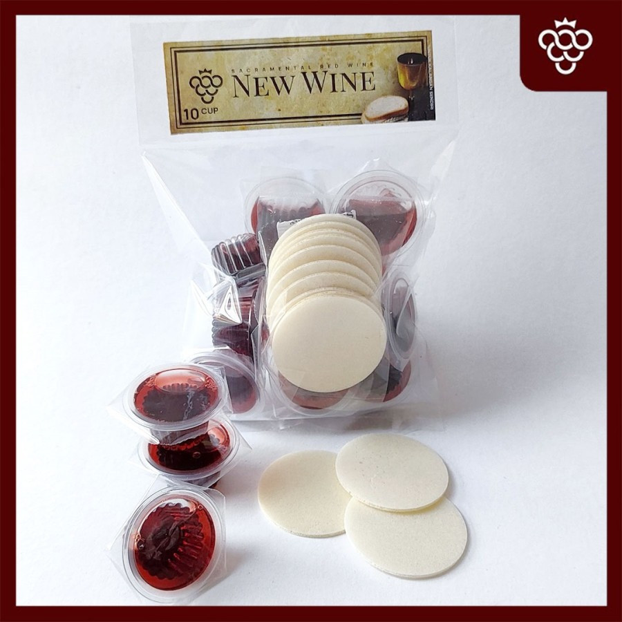 

Anggur Perjamuan Kudus + Hosti Polos Besar - isi 10 B