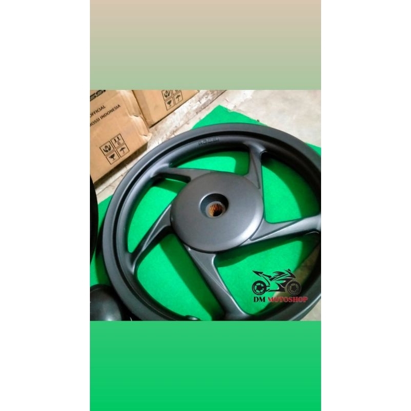 Velg Racing VROSSI Mio J Ring 14 Black Doff P5