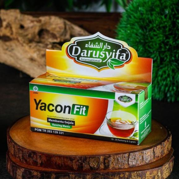 

YACONFIT YAKONFIT 20 Teh Celup Kantong Insuline Darusyifa atasi Diabetes