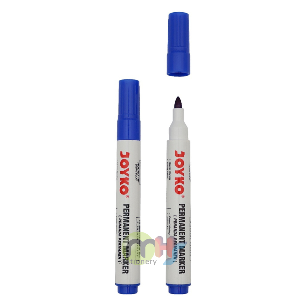 

Spidol Permanent Marker Joyko PM-18 Biru 1 Pcs Stationery Penanda Permanen Alat Tulis Stationery