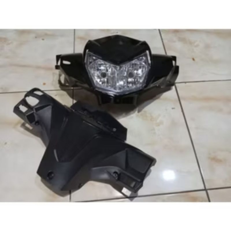 batok depan belang Honda Supra x 125 fi injeksi i tahun 2014 -2016 batok set Supra x 125 fi injeksi