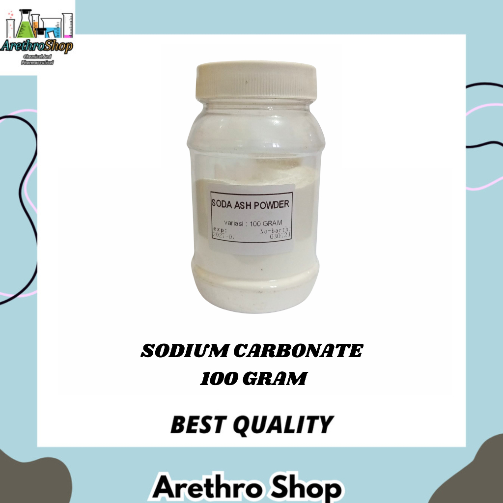 

SODIUM CARBONATE / SODA ASH 100 GRAM BEST QUALITY