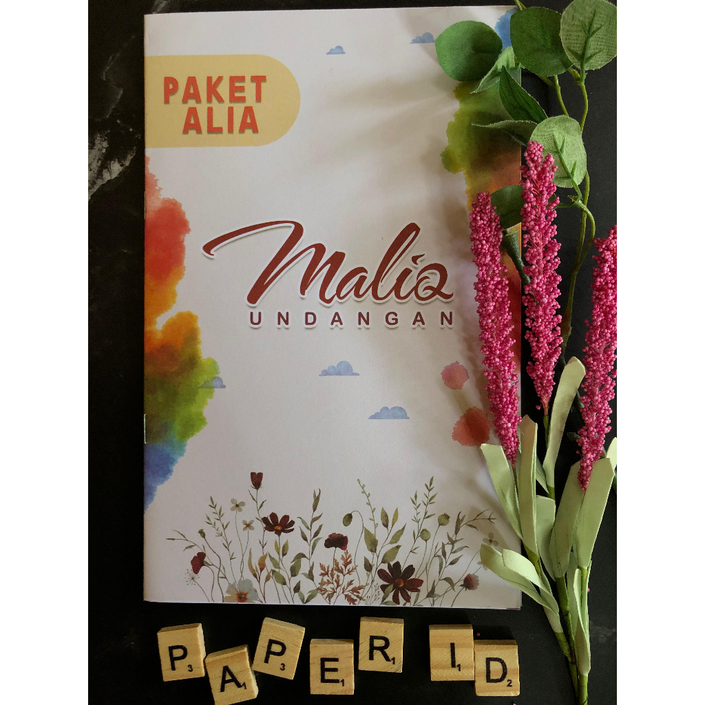 Katalog Blanko Undangan Maliq 108 - 112