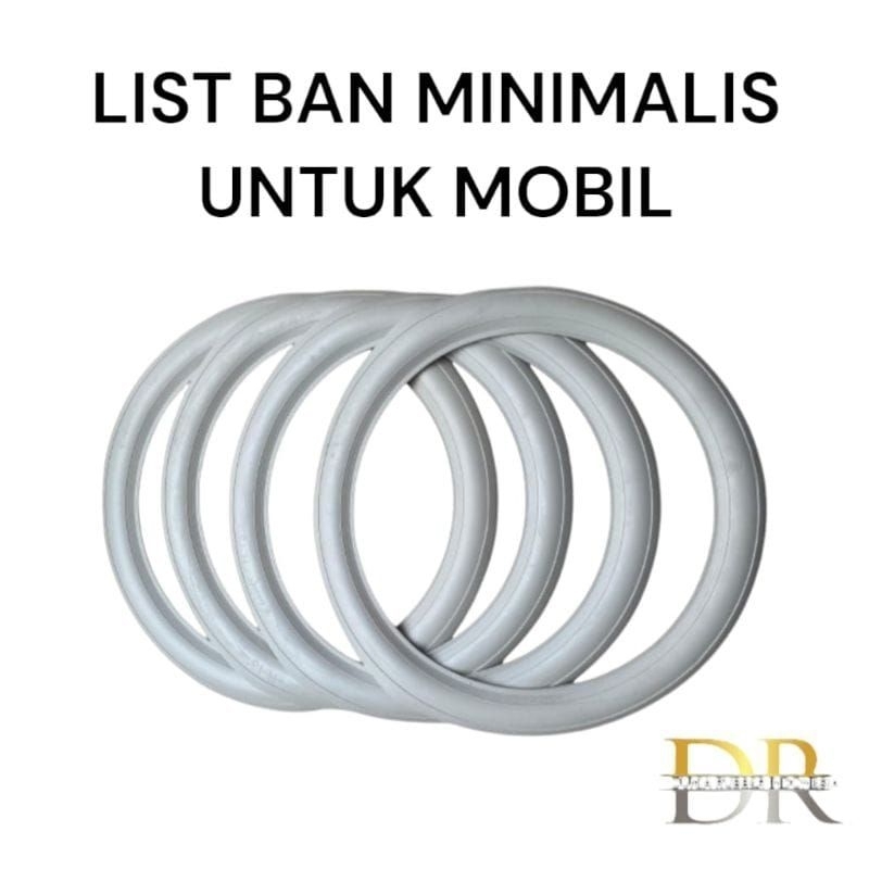 LISBAN MINIMALIS MOBIL LIS BAN WHITEWALL CLASSIC RING 13 ( 4 PCS )