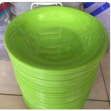 PROMO PIRING MELAMIN HIJAU, PIRING 5009, PROMO PIRING MAKAN MELAMIN, PIRING MAKAN MELAIN CEKUNG, PIR