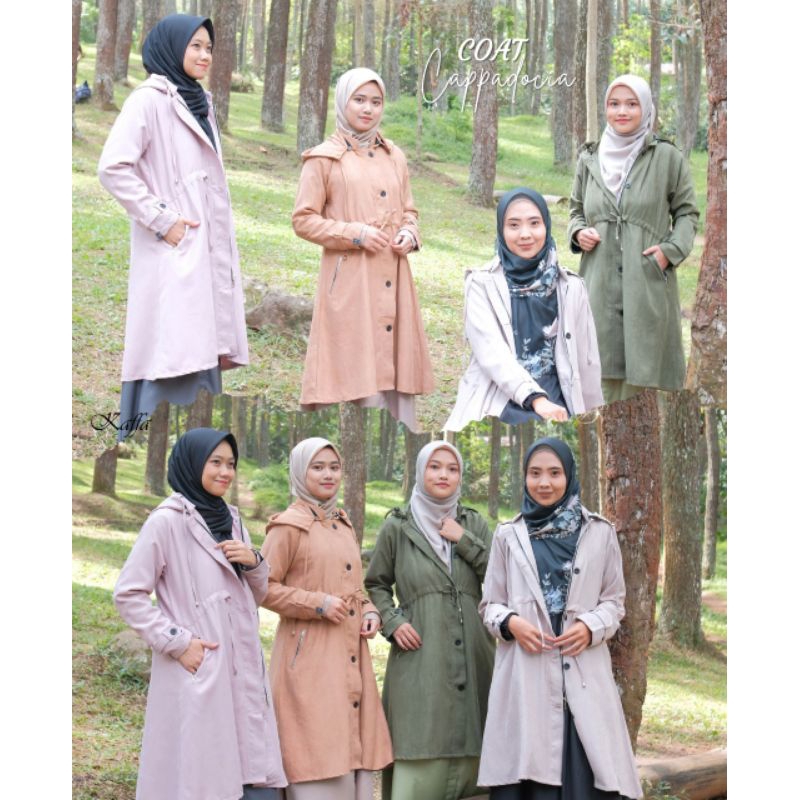 Jaket Wanita Muslimah Terbaru Coat Cappadocia