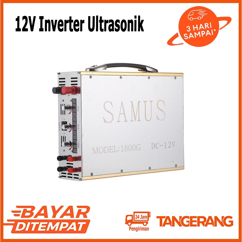 Ready SAMUS 1800G 12V 5000W Inverter Impor Daya Tinggi CNC Konverter Daya Tinggi