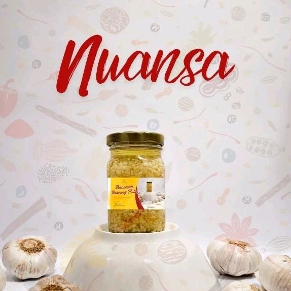 

BACEMAN BAWANG PUTIH I Kemasan Jar Kaca 200gr I 100% Alami